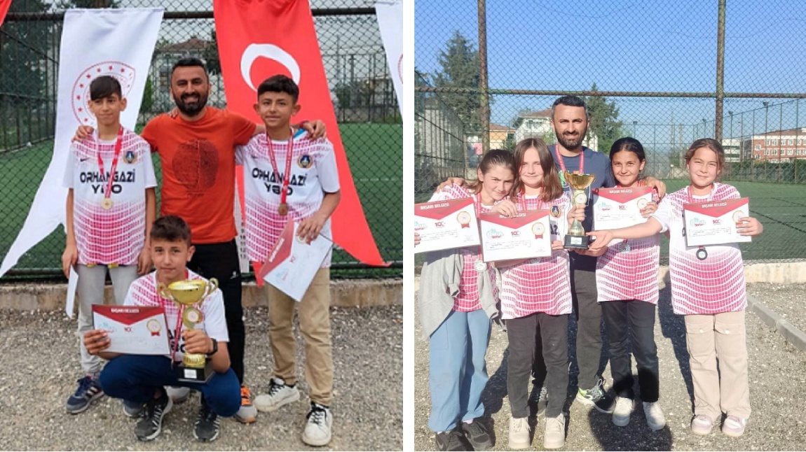 Orhangazi Yatılı Bölge Ortaokulu,  Bocce turnuvasında şampiyon oldu