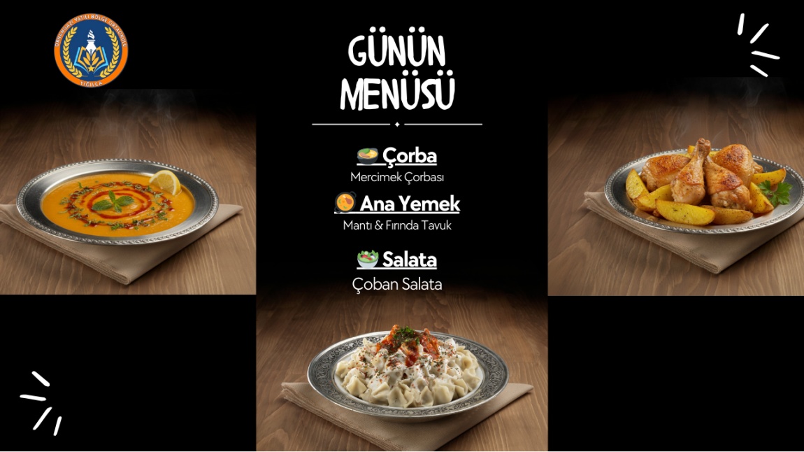 2025-2026 Eğitim Öğretim Yılı Aylık Pansiyon Yemek Listeleri